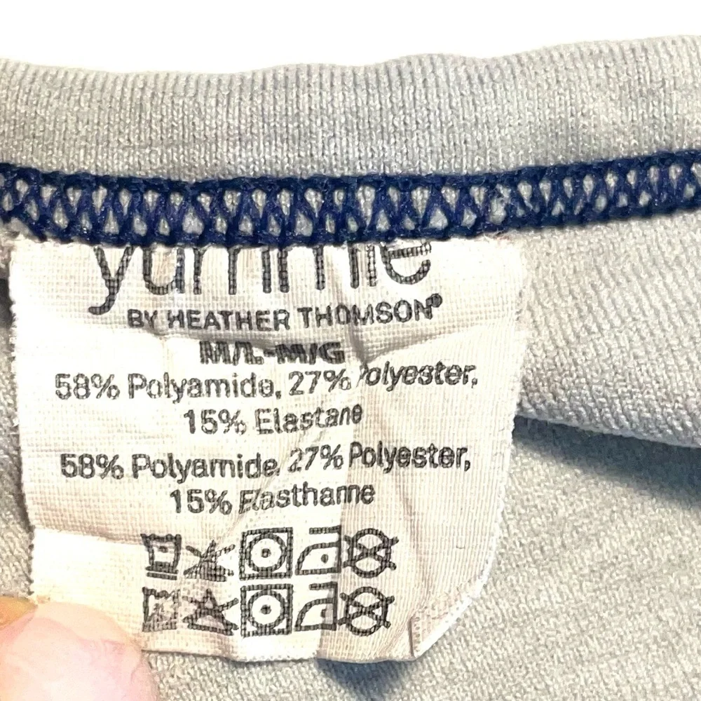 2 Yummie Purple ombré and blue ombré Racerback Sports Bra with Stretchy Fabric - Picture 8 of 9